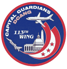 Embleem van de District of Columbia Air National Guard (DCANG) 